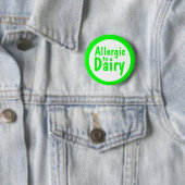 Allergisch voor Dairy Ronde Button 5,7 Cm (In situ)