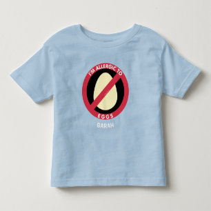 Allergisch voor eieren Kinder allergie Shirts
