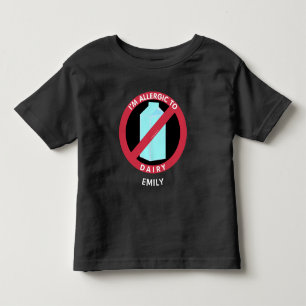 Allergisch voor maaltijd Kinder allergie Gepersona Shirts