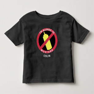 Allergisch voor mosterd Kinder allergie gepersonal Shirts
