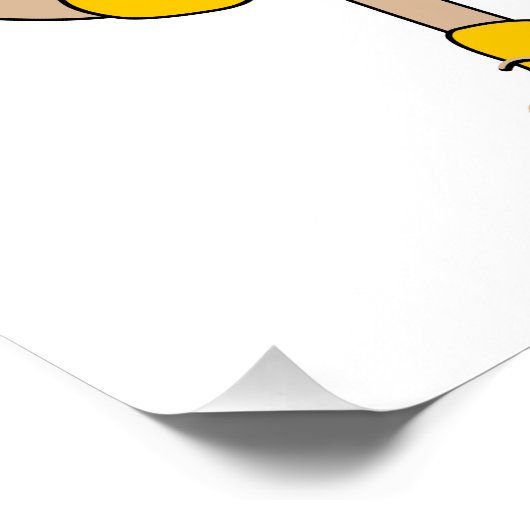 Allergisch voor noten perfect poster (Hoek)