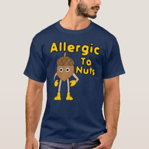 Allergisch voor noten t-shirt
