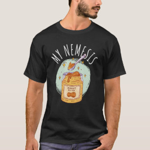 Allergisch voor pinda's in nemesis pindakaas I Pea T-shirt