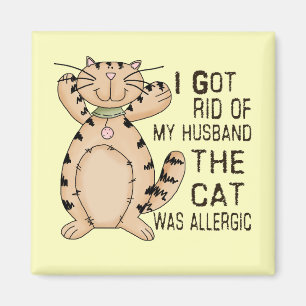 Allergische kat magneet