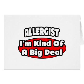 Allergist... Gros accord
