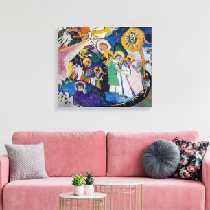 Allerheiligen Dag I   Kandinsky   Canvas Afdruk