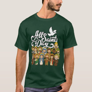 Allerheiligen Katholieke St Joseph Maria Therese M T-shirt