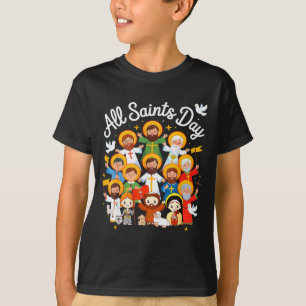 Allerheiligen Kinderen Katholiek St Franciscus The T-shirt