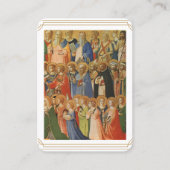Allerheiligen Traditionele Gebed Kaart Plaatskaartje (Voorkant)
