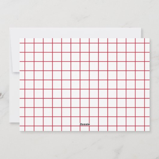 Allerleukste Kerstmis Flat Kerstkaart (Achterkant)