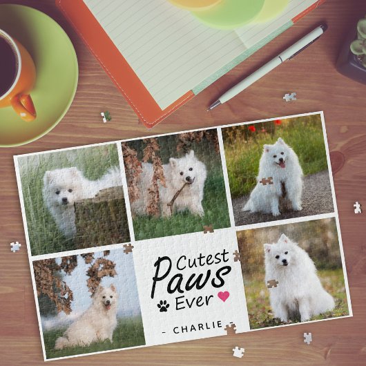 Allermooiste Pootjes Ooit Moderne Mooie Hond Foto Legpuzzel