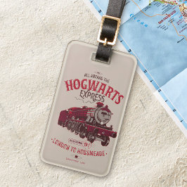 Alles aan boord van de Hogwarts Express Bagagelabel