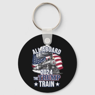 Alles aan boord van de Trump Trein Trump 2024 Patr Sleutelhanger