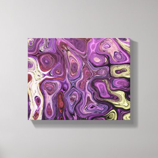 Alles Abstract 55.55 Canvas Afdruk (Voorkant)