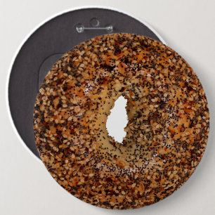 Alles Bagel Ronde Button 6,0 Cm