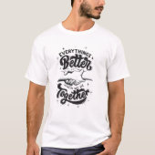 Alles beter samen wit T-shirt (Voorkant)