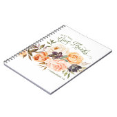 Alles bij elkaar geef Bedankt Floral Rozen Journal Notitieboek (Linkerzijde)