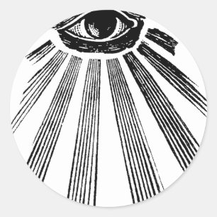 Alles bij elkaar gezien de nieuwe wereldorde van O Ronde Sticker