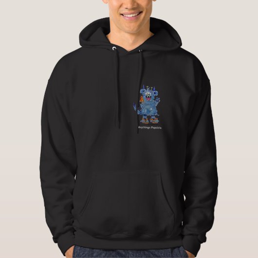 Alles bij Popsicle Funny Monster Hoody (Voorkant)
