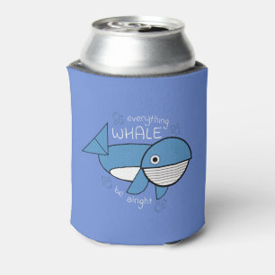 Alles bij walvis is goed blikjeskoeler