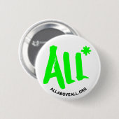 Alles* Bovenaan alle logo Ronde Button 5,7 Cm (Voorkant /achterkant)