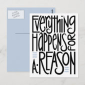 Alles gebeurt Briefkaart (Voorkant / Achterkant)