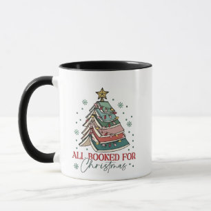 Alles geboekt voor Christmas Book Lover Christmas Mok