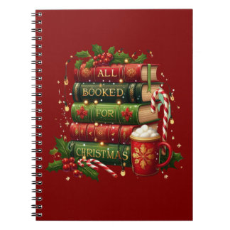 Alles geboekt voor Kerstmis Notitieboek