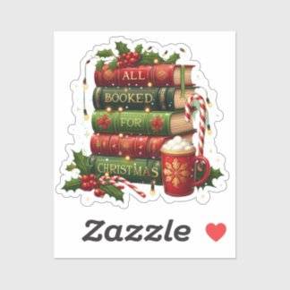 Alles geboekt voor Kerstmis Sticker