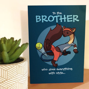 Alles gedaan met Style Tricky Tennis Cartoon Kaart