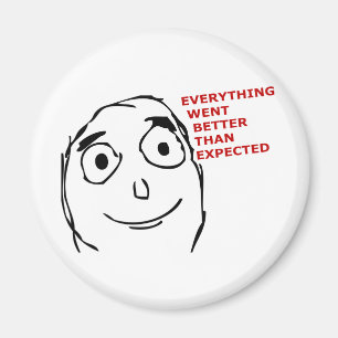 Alles ging beter dan verwacht magneet