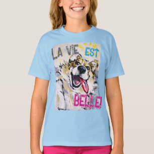 Alles glimlachen Het leven is mooi! T-shirt