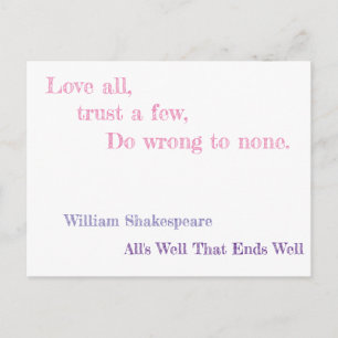 Alles goed dat goed eindigt briefkaart