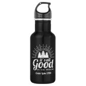 Alles goed in de Bossen | Aangepast Waterfles (Voorkant)