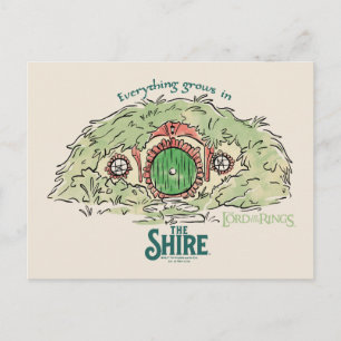 Alles groeit in THE SHIRE™ Briefkaart