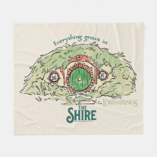 Alles groeit in THE SHIRE™ Fleece Deken