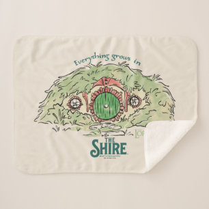 Alles groeit in THE SHIRE™ Sherpa Deken