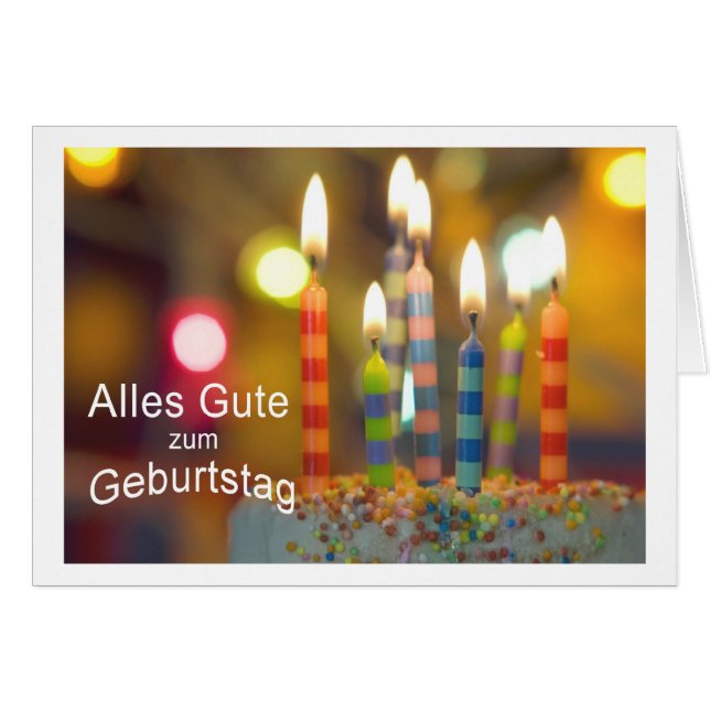 alles Gute zum Geburtstag (Voorkant Horizontaal)