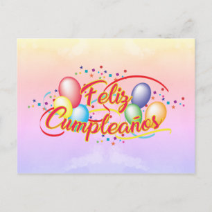 Alles Gute zum Geburtstag   Feliz Cumpleaños Briefkaart