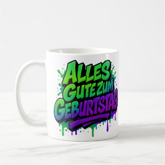 Alles Gute zum Geburtstag, Graffiti 1 Koffiemok