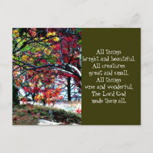 Alles helder en mooi briefkaart