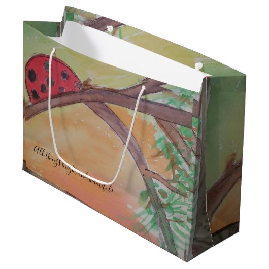 alles helder en mooi groot cadeauzakje (Voorkant Gekanteld)