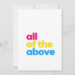 Alles hierboven Panseksueel LGBT Pride Maand Save The Date