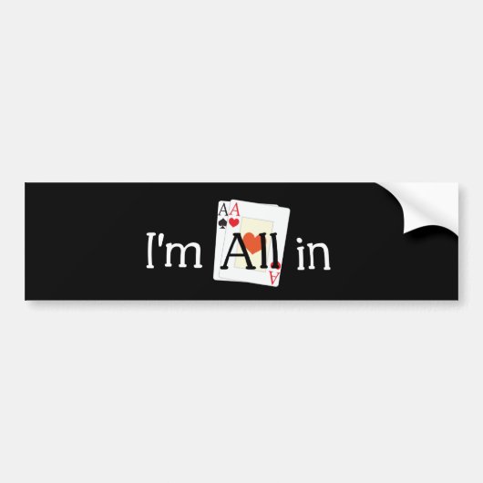 Alles in bumpersticker (Voorkant)