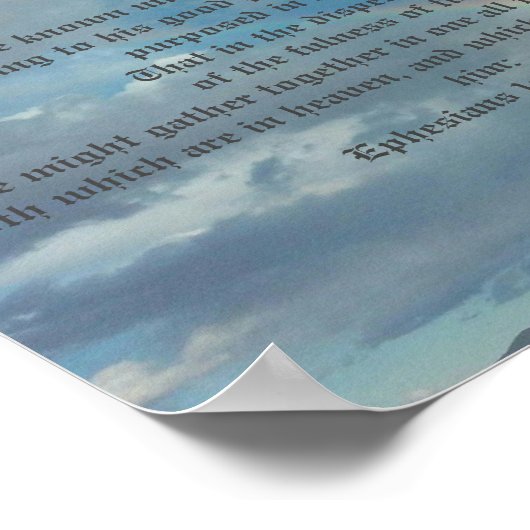 Alles in Christus Poster (Hoek)