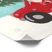 Alles in de weg | Santa Car Poster (Hoek)