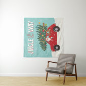 Alles in de weg | Santa Car Wandkleed (In situ)