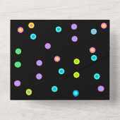 Alles in één feestelijke uitnodiging (Achterkant)