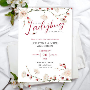 Alles in een klein lieveheersbeestje QR Code Douch Kaart