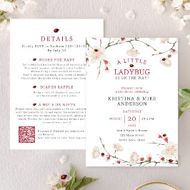 Alles in een klein lieveheersbeestje QR Code Douch Kaart